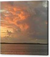 Two Sided Clouds Canvas Print