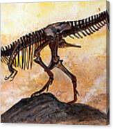 Tyrannosaurus Skeleton Canvas Print