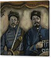 Unidentified Union Soldiers Canvas Print