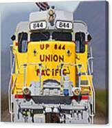 Union Pacific 844 On The Move Canvas Print