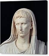 Unknown Artist, Statue Of Augustus Canvas Print