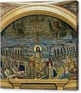 Unknown, Christ Teaching The Apostles Canvas Print