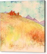 Untitled Autumn Piece Canvas Print