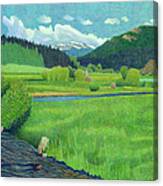 Upper Bear Creek Colorado Canvas Print