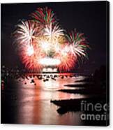 Vancouver Fireworks 6 Canvas Print