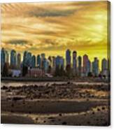 #vancouver #rx1 #skyline Canvas Print