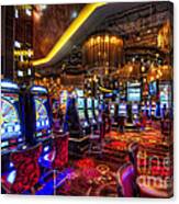 Vegas Slot Machines Canvas Print
