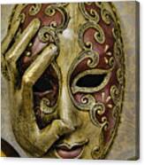 Venetian Carnaval Mask Canvas Print