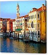 Venezia Grand Canal Canvas Print