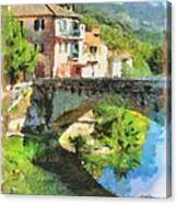 Vessalico View Canvas Print