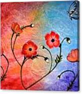 Vibrant Poppies Canvas Print