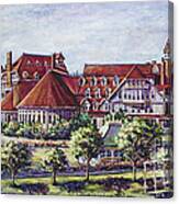 Victorian Hotel Del Canvas Print