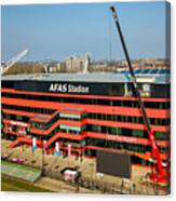 Videowall Az Alkmaar... Canvas Print