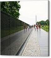 Vietnam Memorial 4 Canvas Print