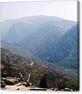 View From Delphi 3 Canvas Print