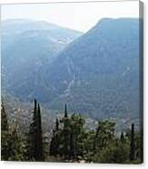 View From Delphi 4 Canvas Print