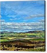 View From Grianan Of Aileach Fort Canvas Print