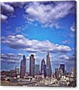 View From. #london #skyline #blue Canvas Print