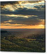 View From Mt Mckay Ski Hill Canvas Print