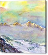 View From Snowbird Canvas Print