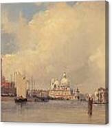 View In Venice Canvas Print