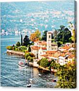 View On Torno Village, Lake Como, Italy Canvas Print
