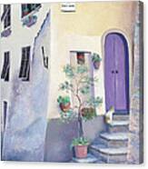 Villa In Tuscany Canvas Print