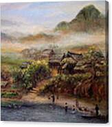 Village Canvas Print
