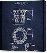 Vintage Basketball Goal Patent From 1951 Canvas Print