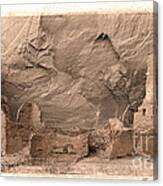 Vintage Canyon De Chelly Canvas Print