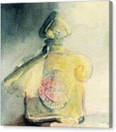 Vintage Guerlain Mitsouko Perfume Bottle Canvas Print