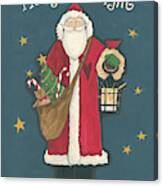 Vintage St.nick I Canvas Print