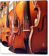 Violins Ii Canvas Print