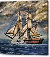 Voyage Of The Cloud Chaser Canvas Print