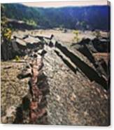 Walking Across Lava Never Gets Old Canvas Print