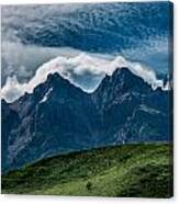 Wall Of Rock Canvas Print