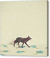 Wandering Wolf Canvas Print
