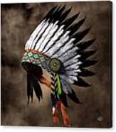 War Bonnet Canvas Print