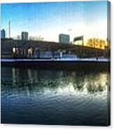 Ward Park Chicago Riverwalk Canvas Print