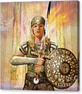 Warrior Bride - The Anointed Canvas Print