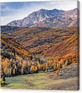 Wasatch Moutains Utah Canvas Print