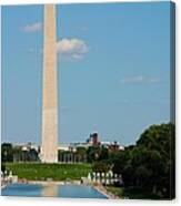 Washington Monument Reflection Canvas Print