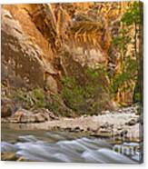 Water In The Narrows Canvas Print