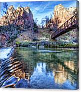 Water Under The Bridge Canvas Print