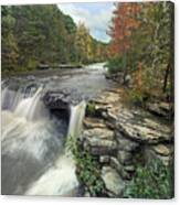 Waterfall Mulberry River Arkansas Canvas Print