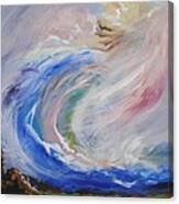 Wave Of Healing Canvas Print