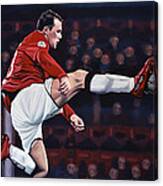 Wayne Rooney Canvas Print