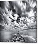 We Have Had Lots Of High Clouds And Canvas Print