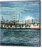 Weathered Ship Canvas Print