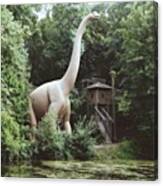 Welcome To Jurrasic Park, Made In Canvas Print